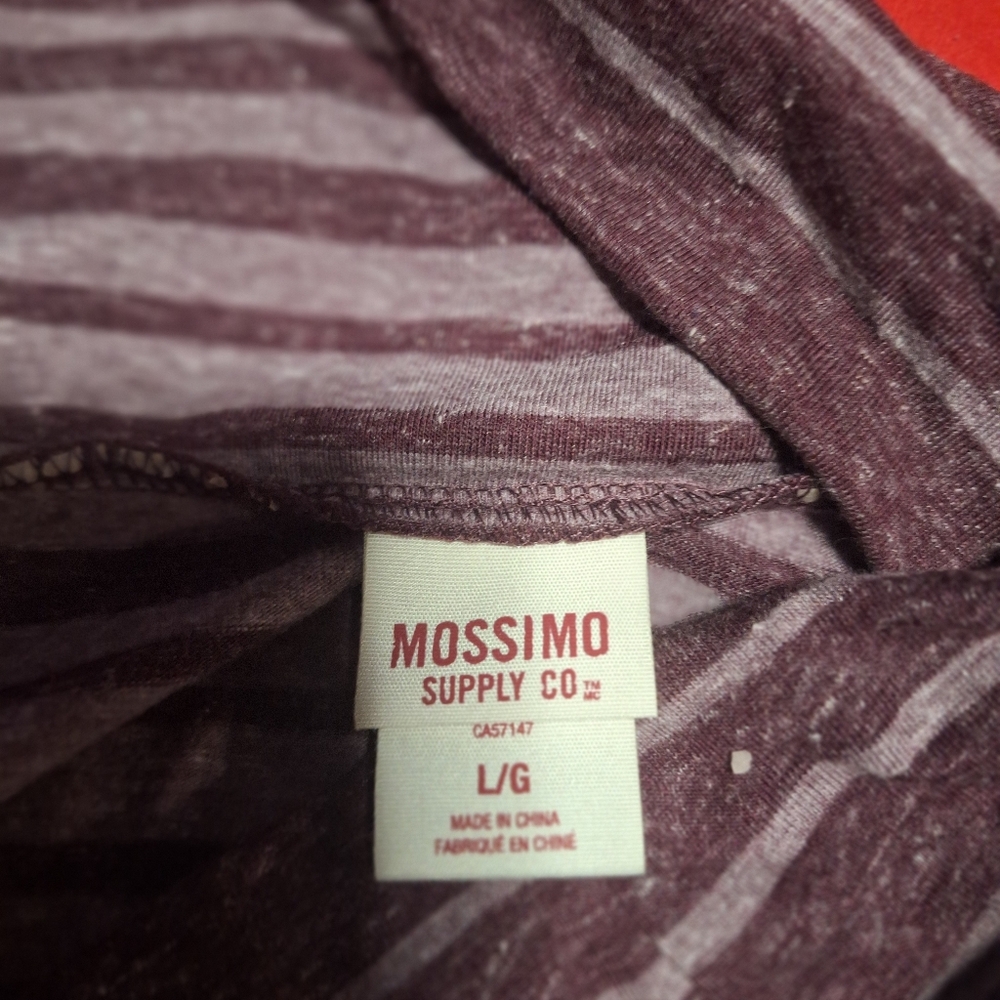 Mossimo Supply Co. Striped Maxi Skirt in Brown and Purple - Picture 2 of 3